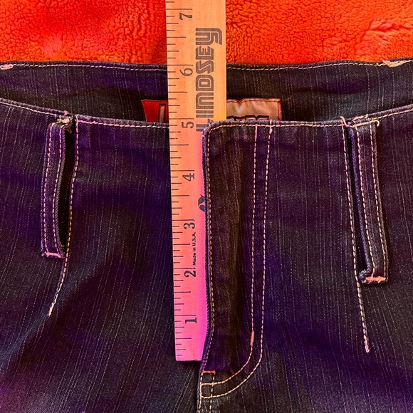 Stretch Denim Short-Shorts w/Denim Belt - Picture 13 of 16